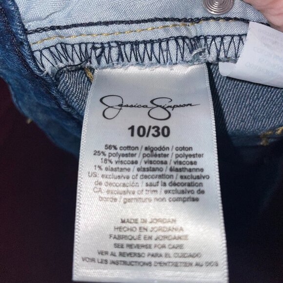 Jessica Simpson High Rise Skinny Jeans Sz 10(30) (multiples listings available) - Picture 4 of 4